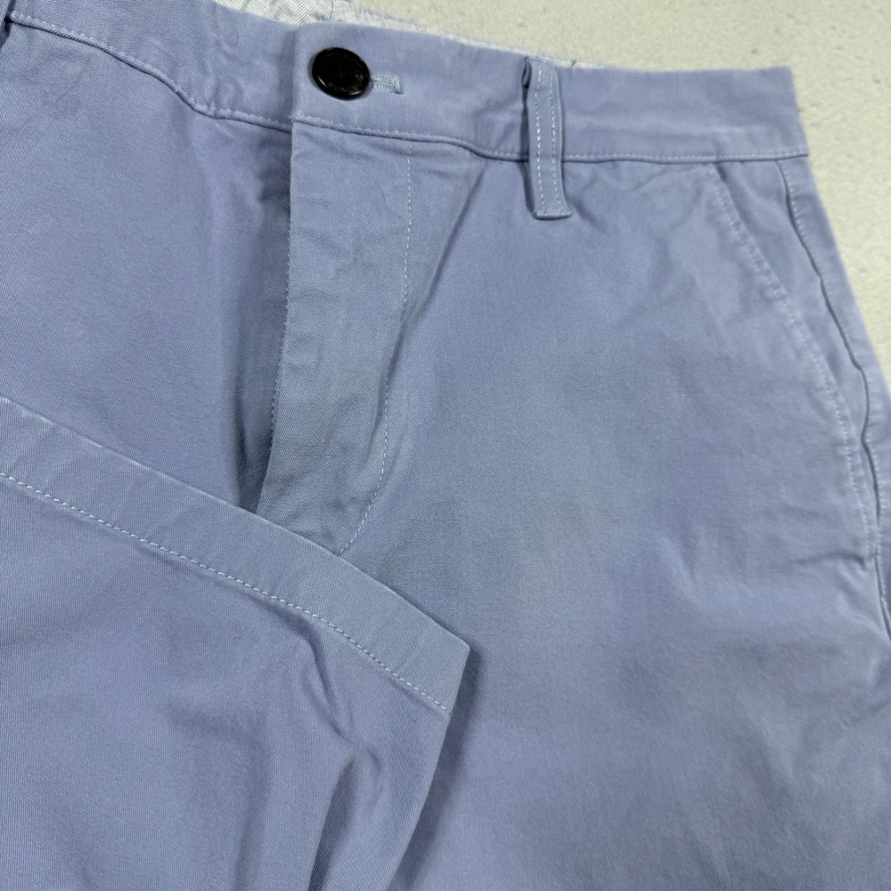 Bonobos Mens Chino Shorts‎ Light Purple Lavender Stretch Cotton Size 31